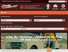 Tablet Screenshot of pneucollection.com